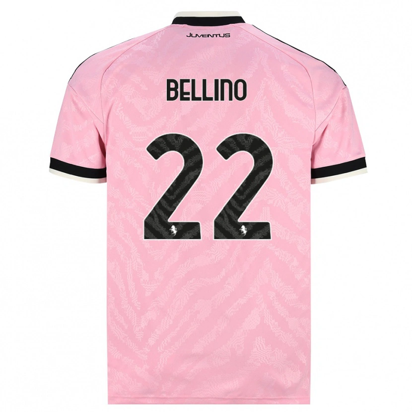Danxen Kinder Filippo Bellino #22 Pink Schwarz Auswärtstrikot Trikot 2026/27 T-Shirt Schweiz