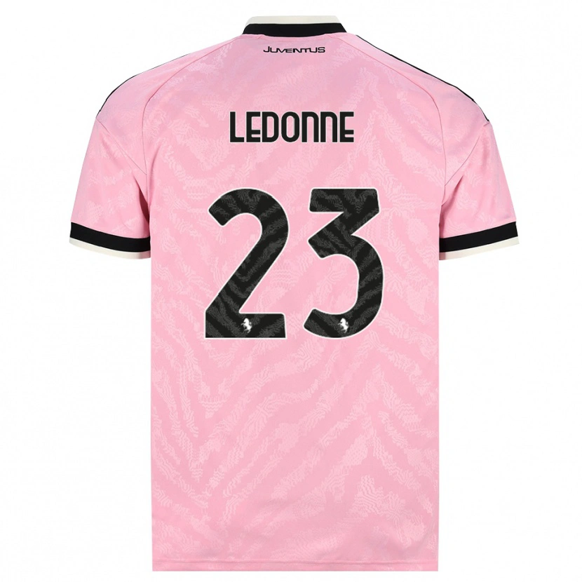 Danxen Kinder Nicolo Ledonne #23 Pink Schwarz Auswärtstrikot Trikot 2026/27 T-Shirt Schweiz