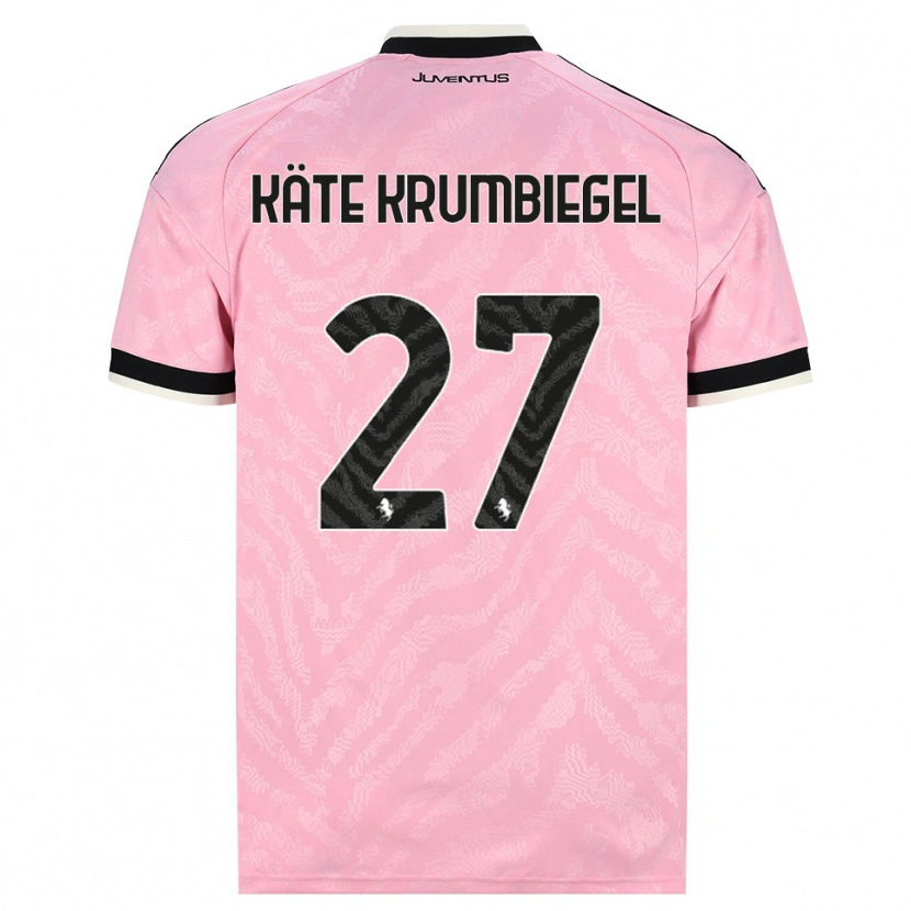 Danxen Kinder Paulina Käte Krumbiegel #27 Pink Schwarz Auswärtstrikot Trikot 2026/27 T-Shirt Schweiz