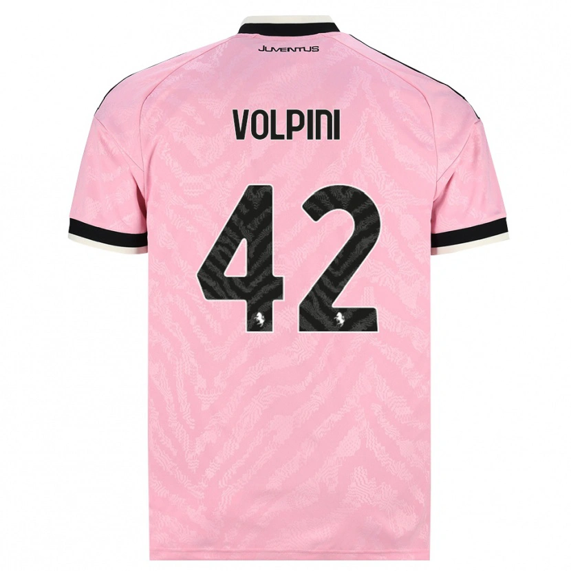 Danxen Kinder Viola Volpini #42 Pink Schwarz Auswärtstrikot Trikot 2026/27 T-Shirt Schweiz