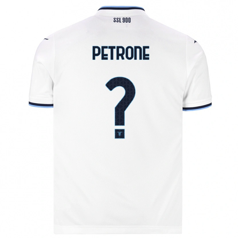 Danxen Kinder Pierfrancesco Petrone #0 Weiß Dunkelblau Auswärtstrikot Trikot 2026/27 T-Shirt Schweiz