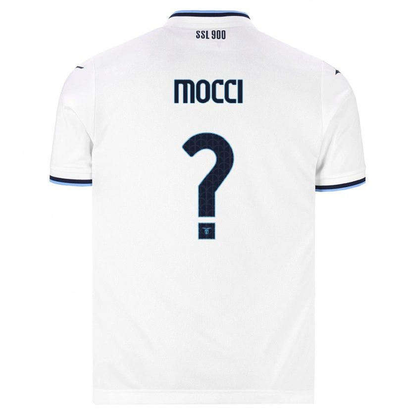 Danxen Kinder Tommaso Mocci #0 Weiß Dunkelblau Auswärtstrikot Trikot 2026/27 T-Shirt Schweiz