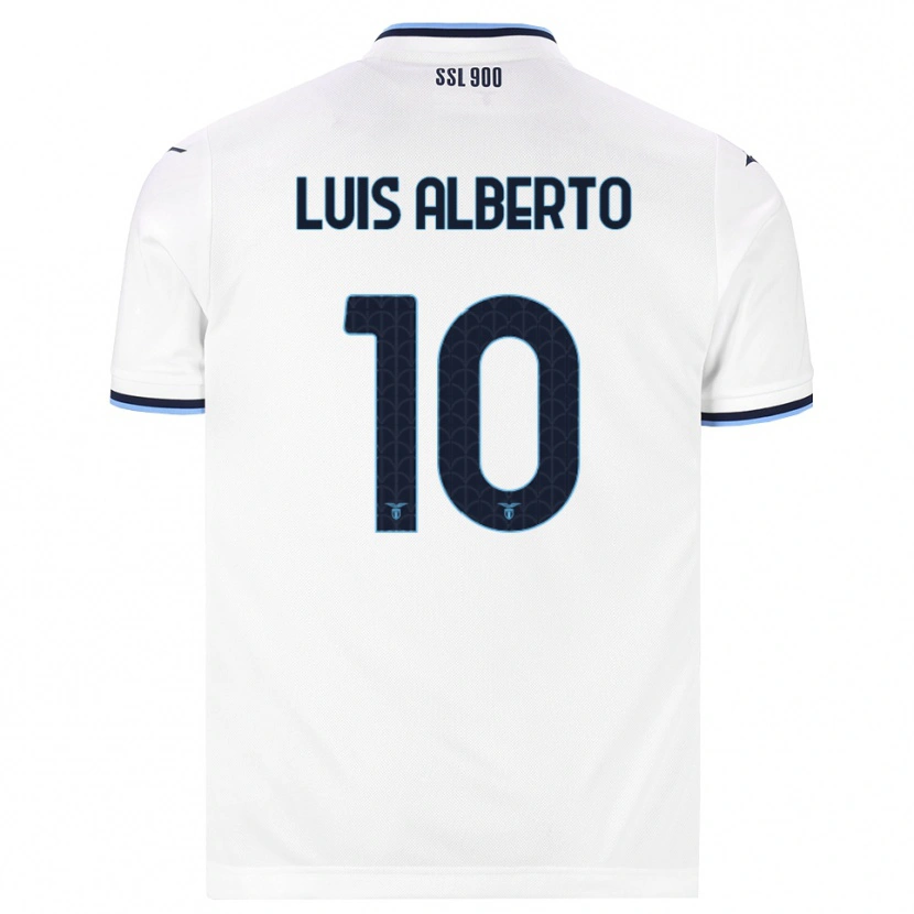 Danxen Kinder Luis Alberto #10 Weiß Dunkelblau Auswärtstrikot Trikot 2026/27 T-Shirt Schweiz