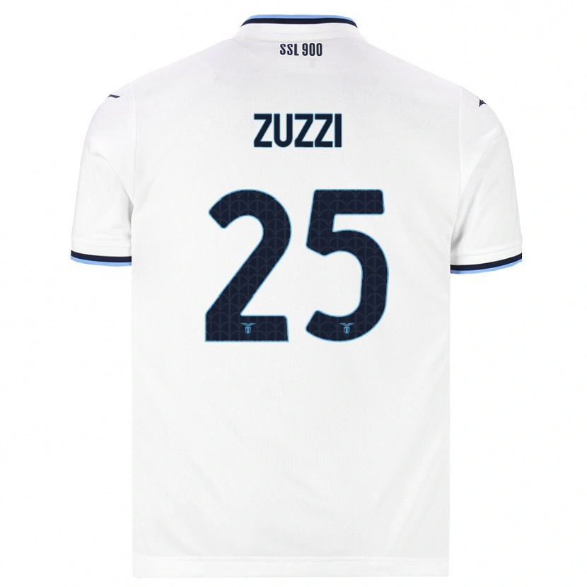 Danxen Kinder Giorgia Zuzzi #25 Weiß Dunkelblau Auswärtstrikot Trikot 2026/27 T-Shirt Schweiz