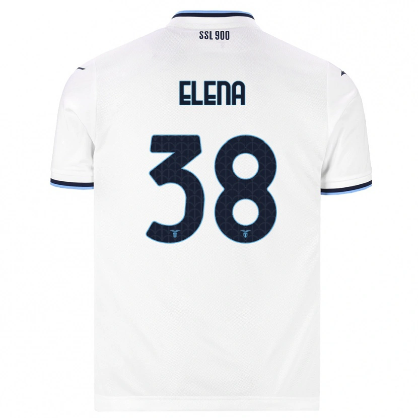 Danxen Kinder Michele Elena #38 Weiß Dunkelblau Auswärtstrikot Trikot 2026/27 T-Shirt Schweiz