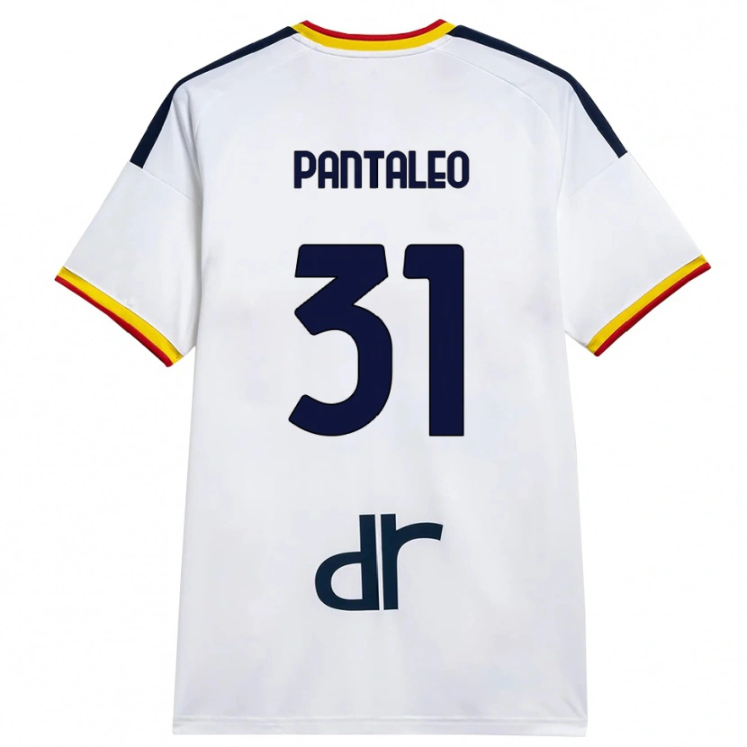 Danxen Kinder Dario Pantaleo #31 Weiß Gelb Rot Auswärtstrikot Trikot 2026/27 T-Shirt Schweiz