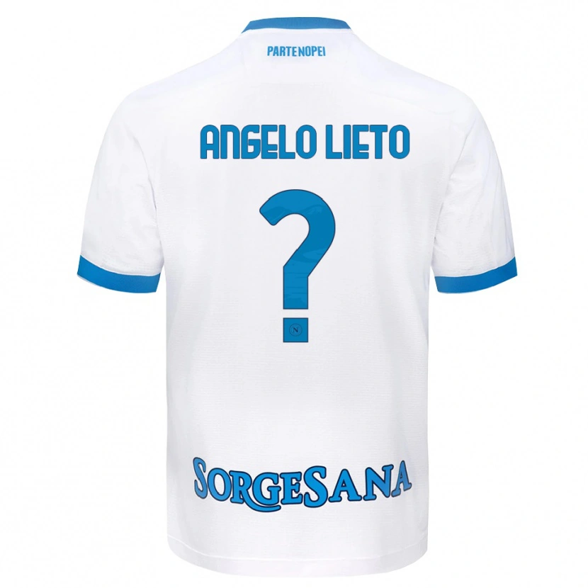 Danxen Kinder Angelo Lieto #0 Weiß Hellblau Auswärtstrikot Trikot 2026/27 T-Shirt Schweiz