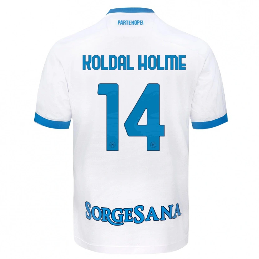 Danxen Kinder Madelen Koldal Holme #14 Weiß Hellblau Auswärtstrikot Trikot 2026/27 T-Shirt Schweiz