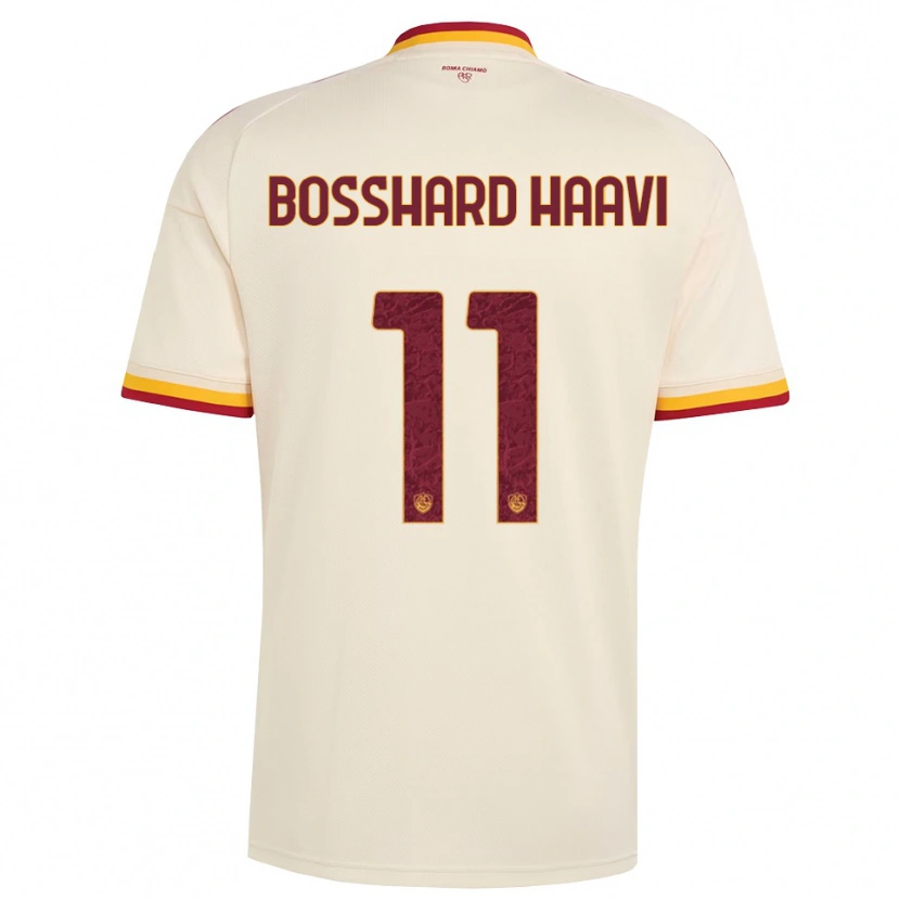 Danxen Kinder Emilie Bosshard Haavi #11 Champagner Rot Gelb Auswärtstrikot Trikot 2026/27 T-Shirt Schweiz