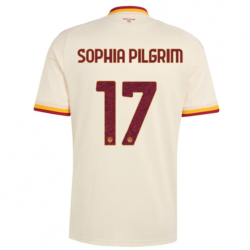 Danxen Kinder Alayah Sophia Pilgrim #17 Champagner Rot Gelb Auswärtstrikot Trikot 2026/27 T-Shirt Schweiz