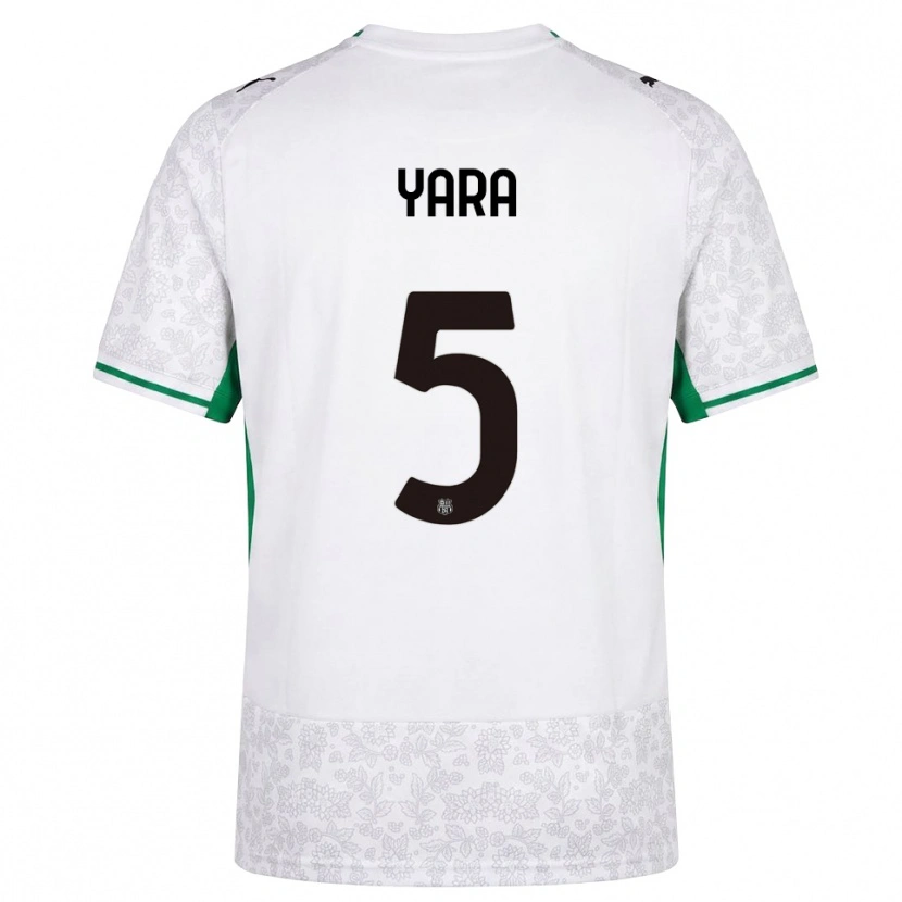 Danxen Kinder Moussa Yara #5 Weiß Schwarz Grün Auswärtstrikot Trikot 2026/27 T-Shirt Schweiz