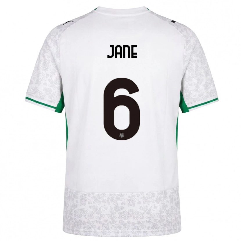 Danxen Kinder Refiloe Jane #6 Weiß Schwarz Grün Auswärtstrikot Trikot 2026/27 T-Shirt Schweiz