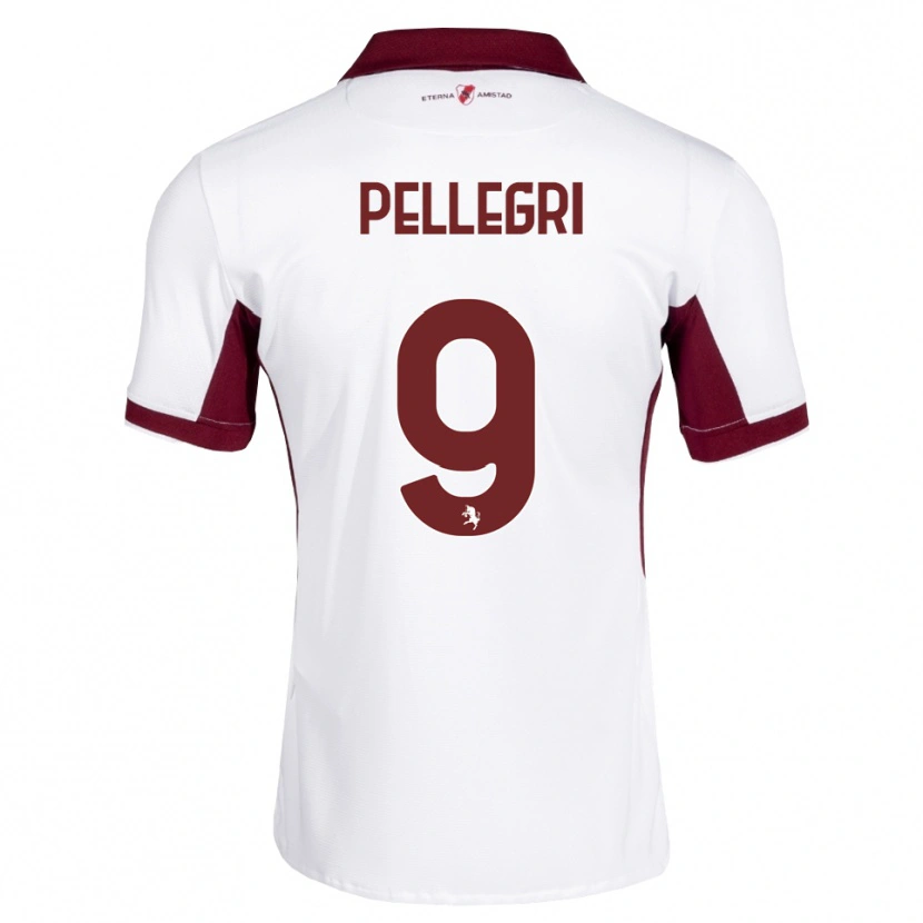 Danxen Kinder Pietro Pellegri #9 Burgund Weiß Rot Auswärtstrikot Trikot 2026/27 T-Shirt Schweiz