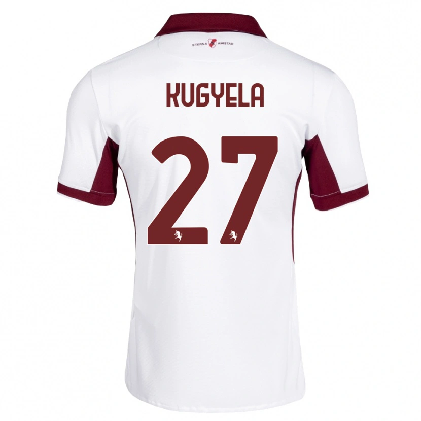 Danxen Kinder Zalán Kugyela #27 Burgund Weiß Rot Auswärtstrikot Trikot 2026/27 T-Shirt Schweiz