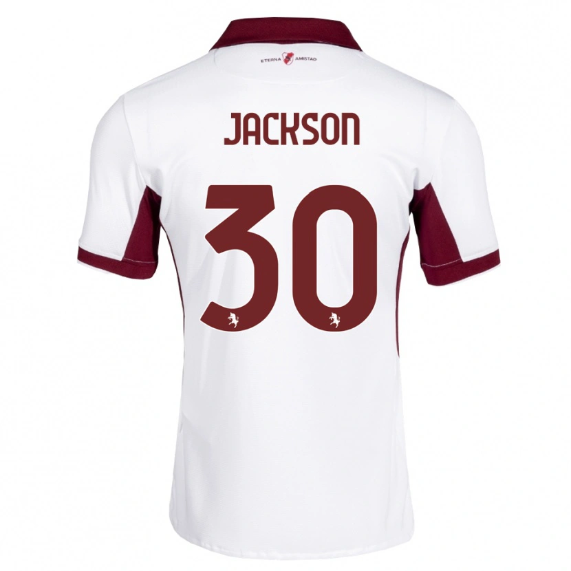 Danxen Kinder Michael Jackson #30 Burgund Weiß Rot Auswärtstrikot Trikot 2026/27 T-Shirt Schweiz