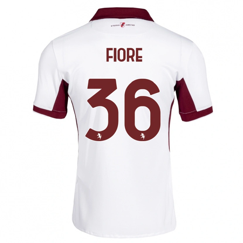 Danxen Kinder Jean Fiore #36 Burgund Weiß Rot Auswärtstrikot Trikot 2026/27 T-Shirt Schweiz