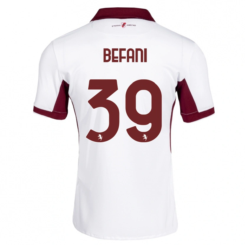 Danxen Kinder Haron Befani #39 Burgund Weiß Rot Auswärtstrikot Trikot 2026/27 T-Shirt Schweiz