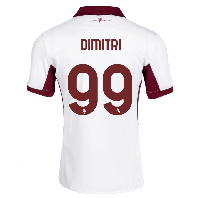 Danxen Kinder Matteo Dimitri #99 Burgund Weiß Rot Auswärtstrikot Trikot 2026/27 T-Shirt Schweiz