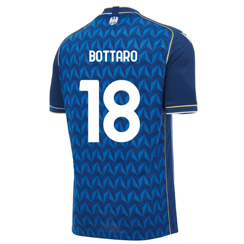 Danxen Kinder Leonardo Bottaro #18 Königsblau Weiß Blau Auswärtstrikot Trikot 2026/27 T-Shirt Schweiz