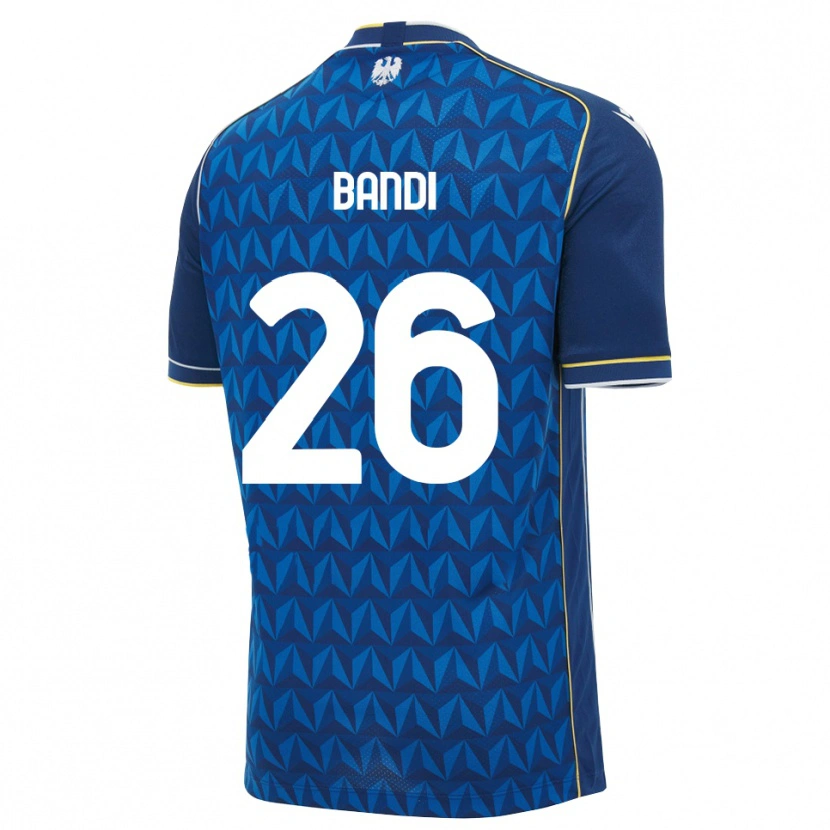 Danxen Kinder Gabriel Bandi #26 Königsblau Weiß Blau Auswärtstrikot Trikot 2026/27 T-Shirt Schweiz