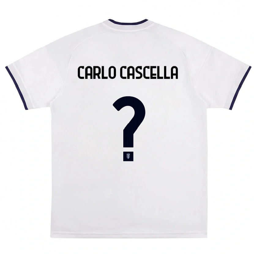 Danxen Kinder William Carlo Cascella #0 Weiß Rot Königsblau Auswärtstrikot Trikot 2026/27 T-Shirt Schweiz