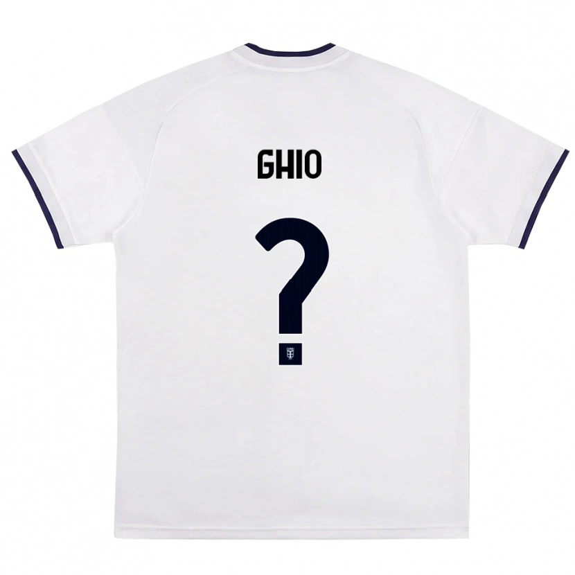 Danxen Kinder Mattia Ghio #0 Weiß Rot Königsblau Auswärtstrikot Trikot 2026/27 T-Shirt Schweiz