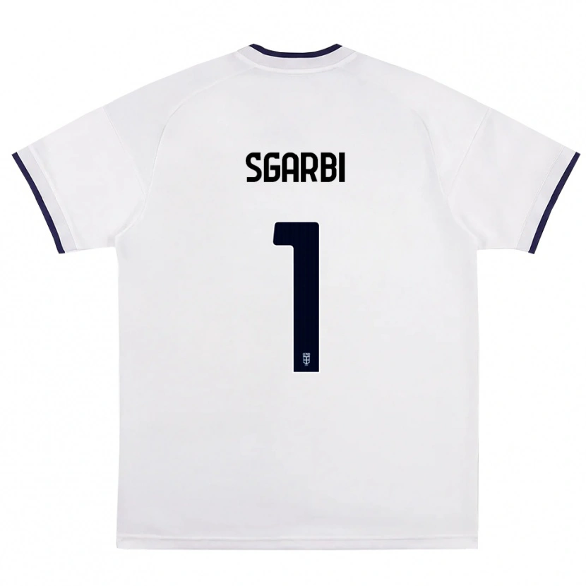 Danxen Kinder Dylan Sgarbi #1 Weiß Rot Königsblau Auswärtstrikot Trikot 2026/27 T-Shirt Schweiz
