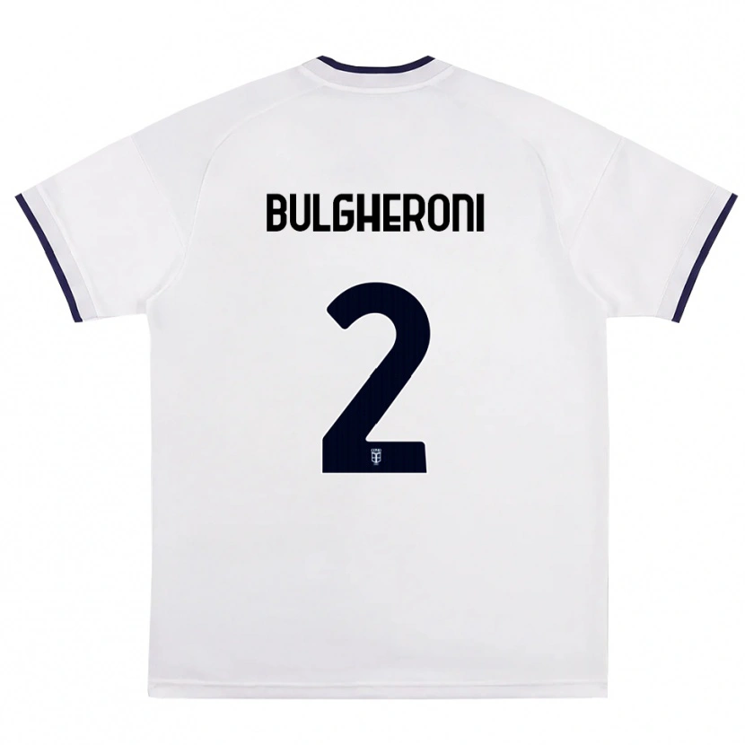 Danxen Kinder Italo Bulgheroni #2 Weiß Rot Königsblau Auswärtstrikot Trikot 2026/27 T-Shirt Schweiz