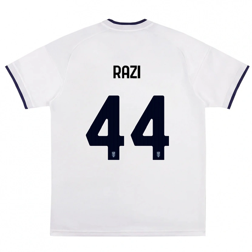 Danxen Kinder Naj Razi #44 Weiß Rot Königsblau Auswärtstrikot Trikot 2026/27 T-Shirt Schweiz