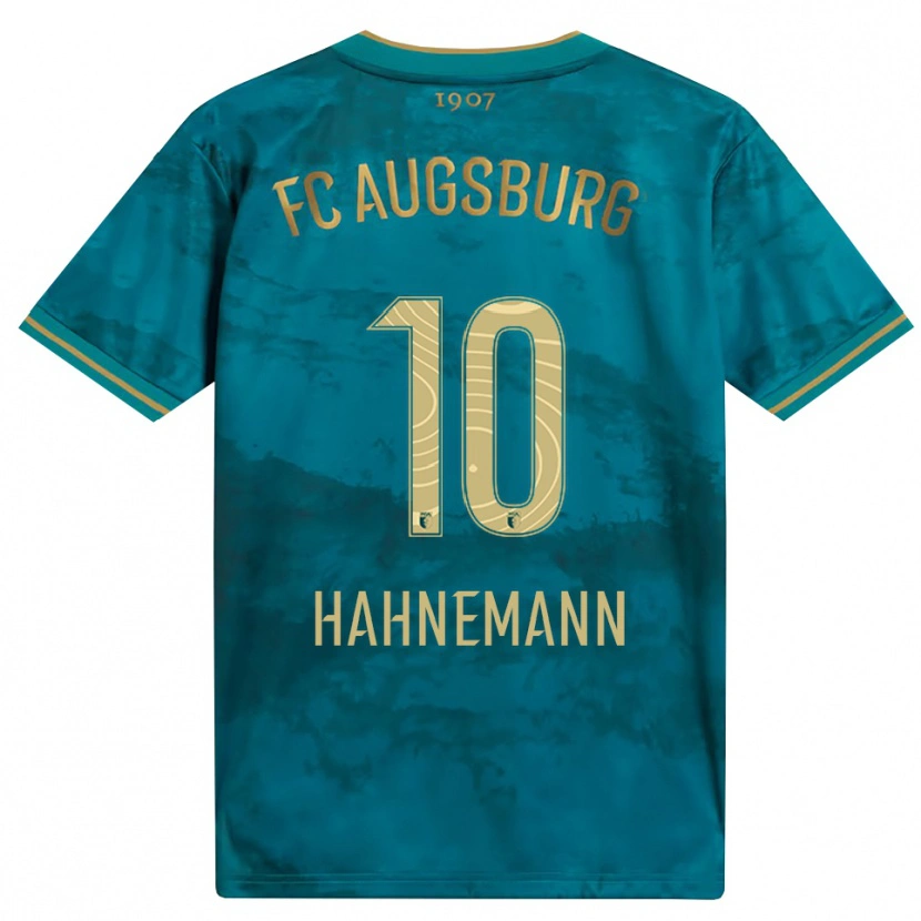 Danxen Kinder Jamy Hahnemann #10 Grün Braun Auswärtstrikot Trikot 2026/27 T-Shirt Schweiz