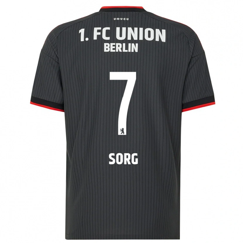 Danxen Kinder Leonard Sorg #7 Schwarz Weiß Rot Auswärtstrikot Trikot 2026/27 T-Shirt Schweiz