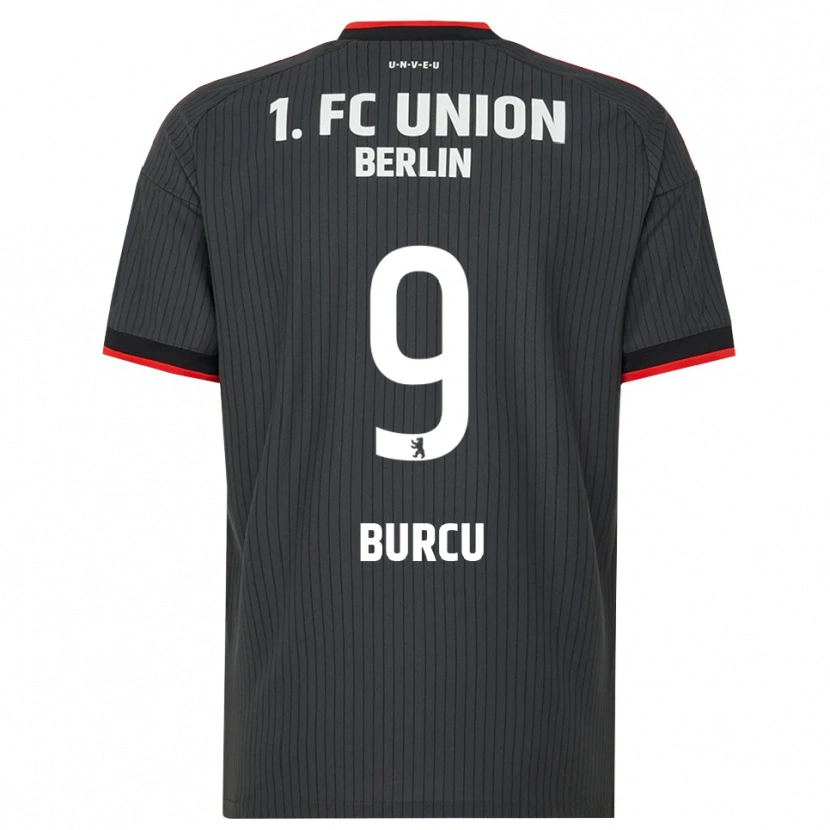 Danxen Kinder Livan Burcu #9 Schwarz Weiß Rot Auswärtstrikot Trikot 2026/27 T-Shirt Schweiz