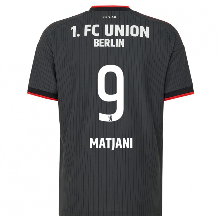 Danxen Kinder Francesco Matjani #9 Schwarz Weiß Rot Auswärtstrikot Trikot 2026/27 T-Shirt Schweiz