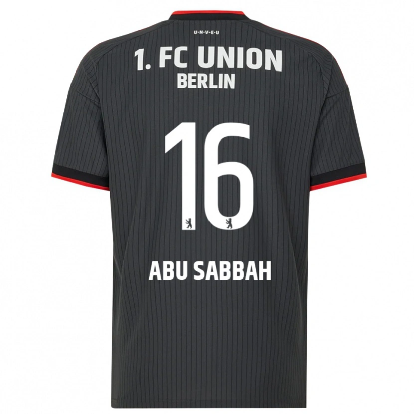Danxen Kinder Sarah Abu Sabbah #16 Schwarz Weiß Rot Auswärtstrikot Trikot 2026/27 T-Shirt Schweiz