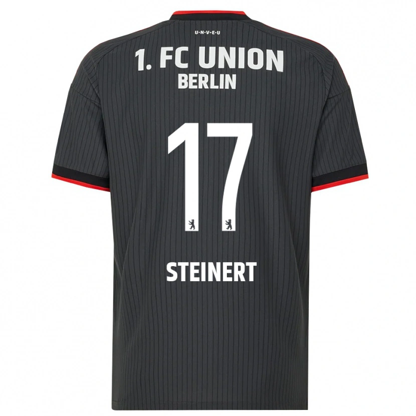 Danxen Kinder Judith Steinert #17 Schwarz Weiß Rot Auswärtstrikot Trikot 2026/27 T-Shirt Schweiz