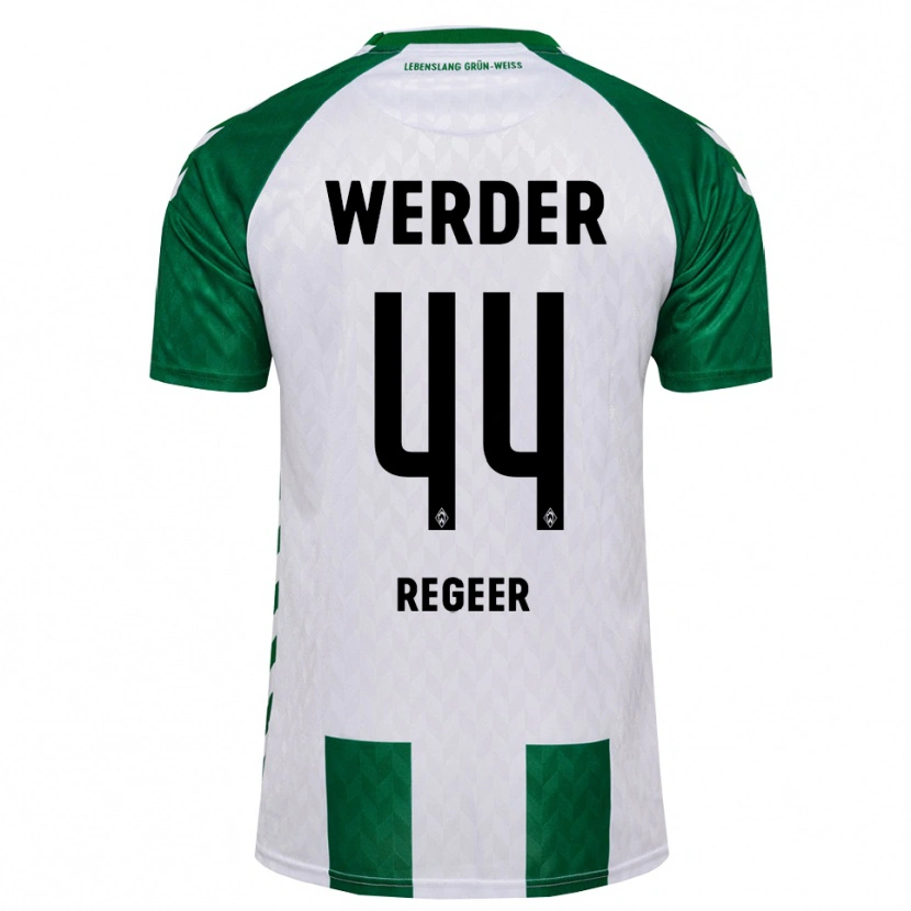 Danxen Herren Youri Regeer #44 Grün Weiß Heimtrikot Trikot 2026/27 T-Shirt Schweiz