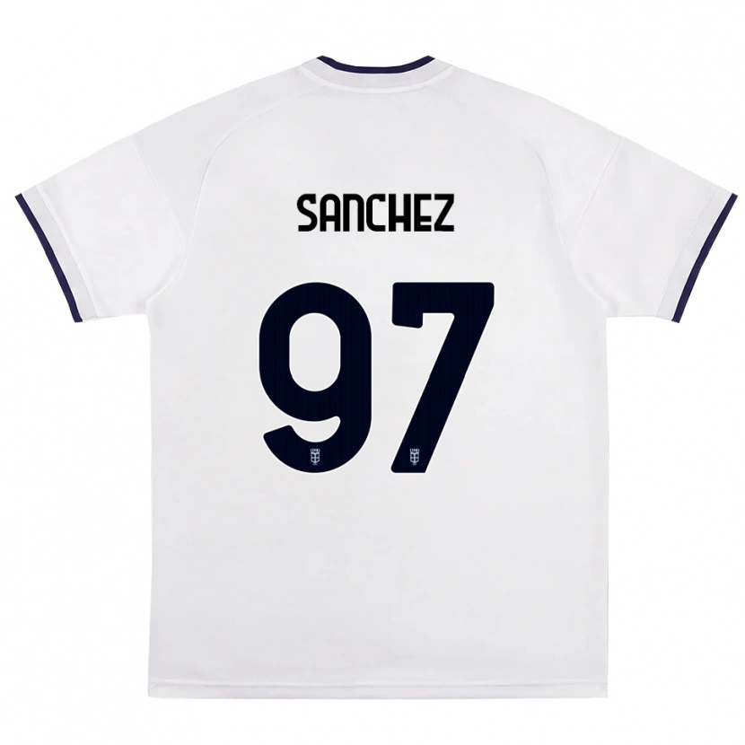 Danxen Herren Robert Sánchez #97 Weiß Rot Königsblau Auswärtstrikot Trikot 2026/27 T-Shirt Schweiz