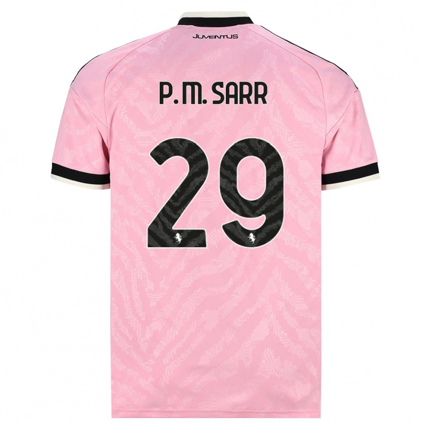 Danxen Herren Pape Matar Sarr #29 Pink Schwarz Auswärtstrikot Trikot 2026/27 T-Shirt Schweiz