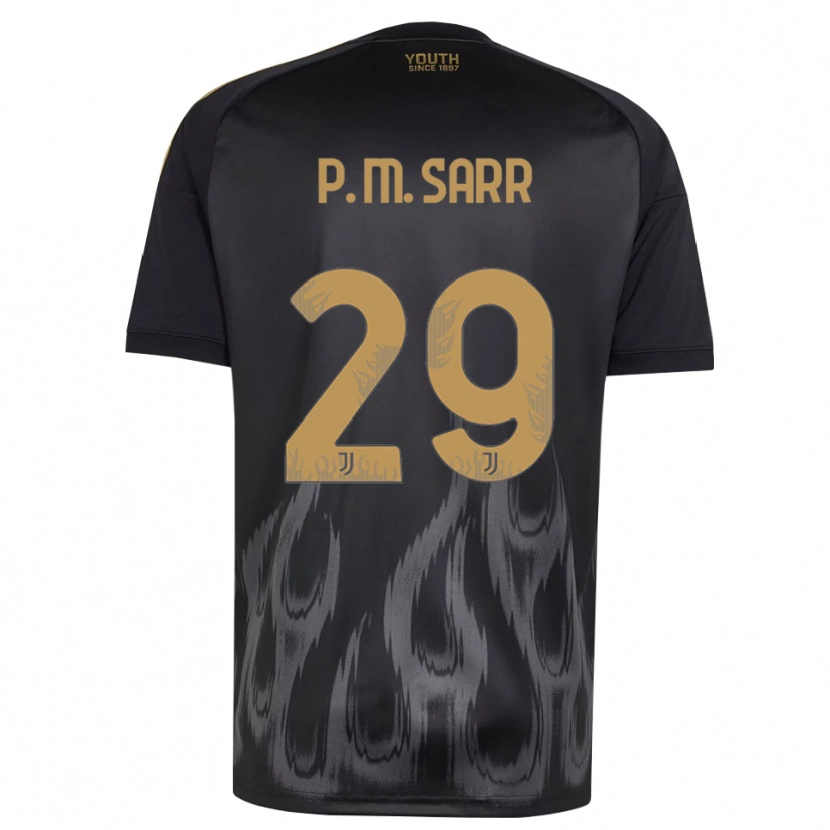 Danxen Herren Pape Matar Sarr #29 Schwarz Braun Ausweichtrikot Trikot 2026/27 T-Shirt Schweiz