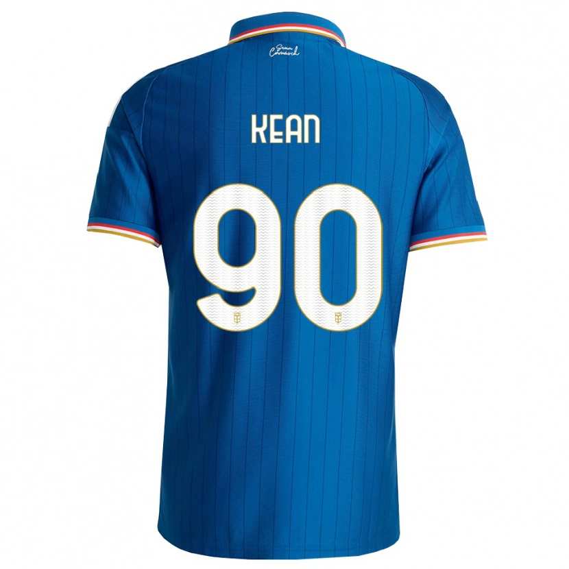 Danxen Herren Moise Kean #90 Blau Weiß Rot Heimtrikot Trikot 2026/27 T-Shirt Schweiz