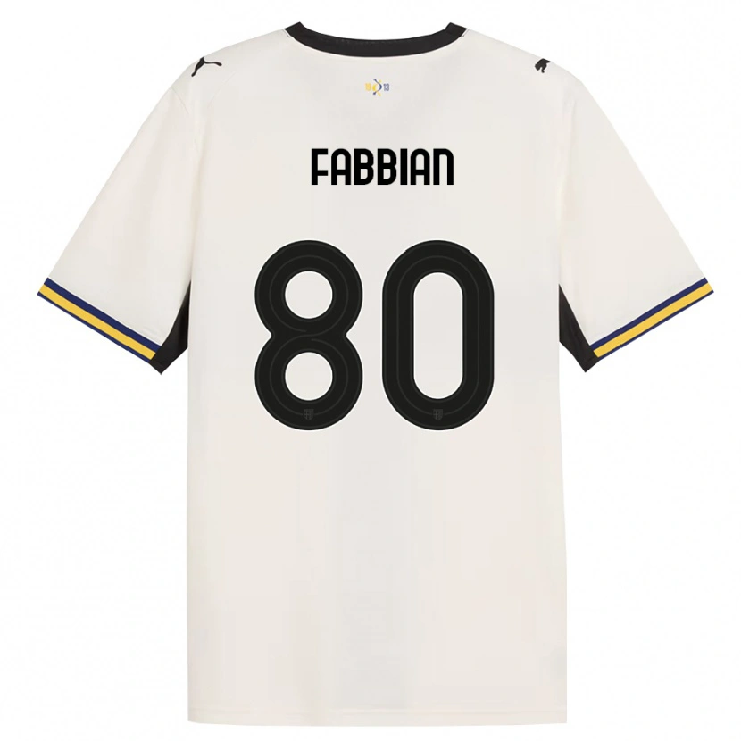 Danxen Herren Giovanni Fabbian #80 Creme Schwarz Gelb Heimtrikot Trikot 2026/27 T-Shirt Schweiz