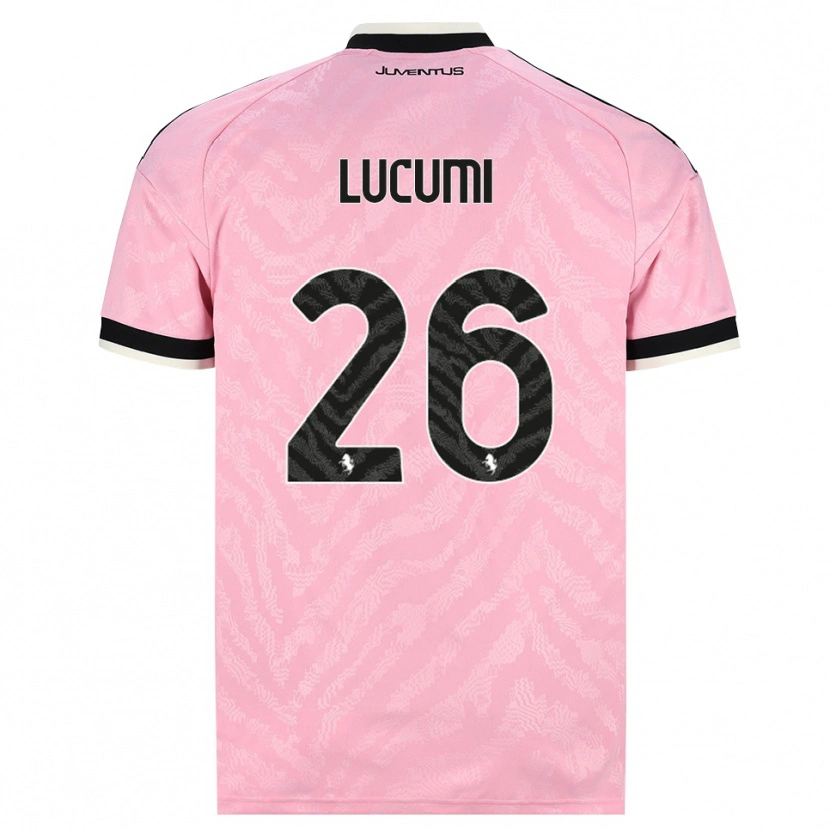 Danxen Herren Jhon Lucumí #26 Pink Schwarz Auswärtstrikot Trikot 2026/27 T-Shirt Schweiz