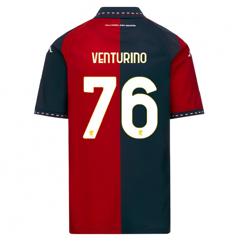 Danxen Herren Lorenzo Venturino #76 Rot Schwarz Weiß Heimtrikot Trikot 2026/27 T-Shirt Schweiz
