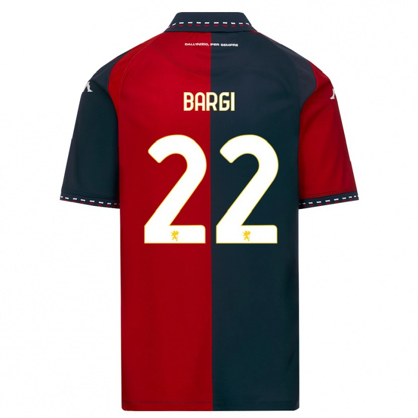 Danxen Herren Caterina Bargi #22 Rot Schwarz Weiß Heimtrikot Trikot 2026/27 T-Shirt Schweiz