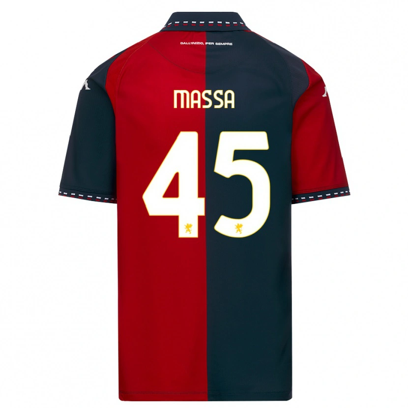 Danxen Herren Alessandra Massa #45 Rot Schwarz Weiß Heimtrikot Trikot 2026/27 T-Shirt Schweiz