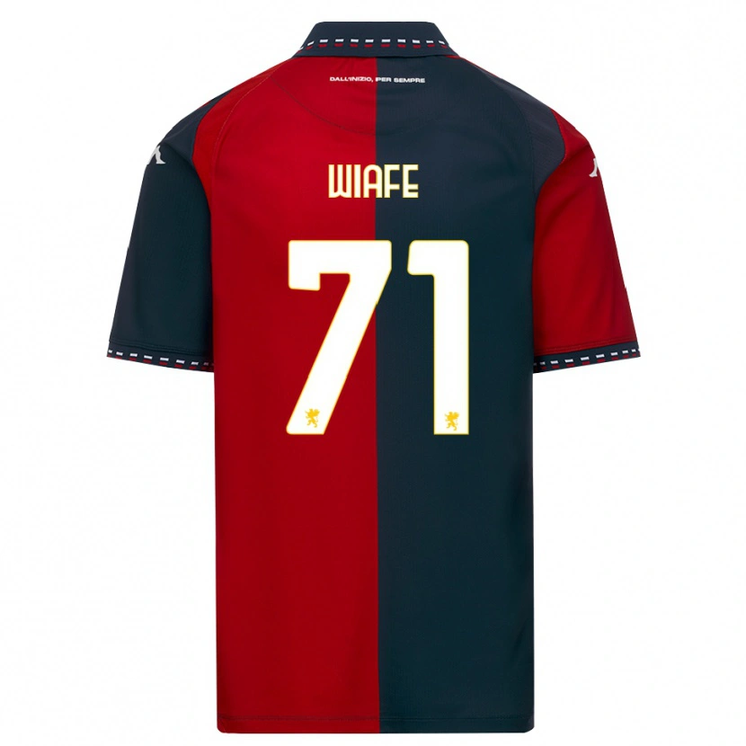 Danxen Herren Samuel Wiafe #71 Rot Schwarz Weiß Heimtrikot Trikot 2026/27 T-Shirt Schweiz