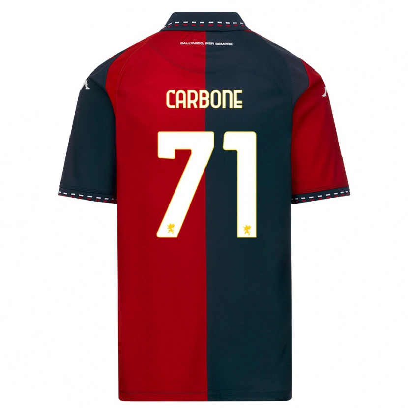 Danxen Herren Filippo Carbone #71 Rot Schwarz Weiß Heimtrikot Trikot 2026/27 T-Shirt Schweiz