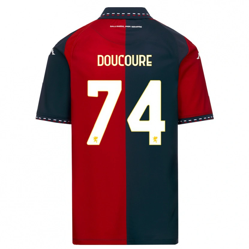 Danxen Herren Mamedi Doucouré #74 Rot Schwarz Weiß Heimtrikot Trikot 2026/27 T-Shirt Schweiz