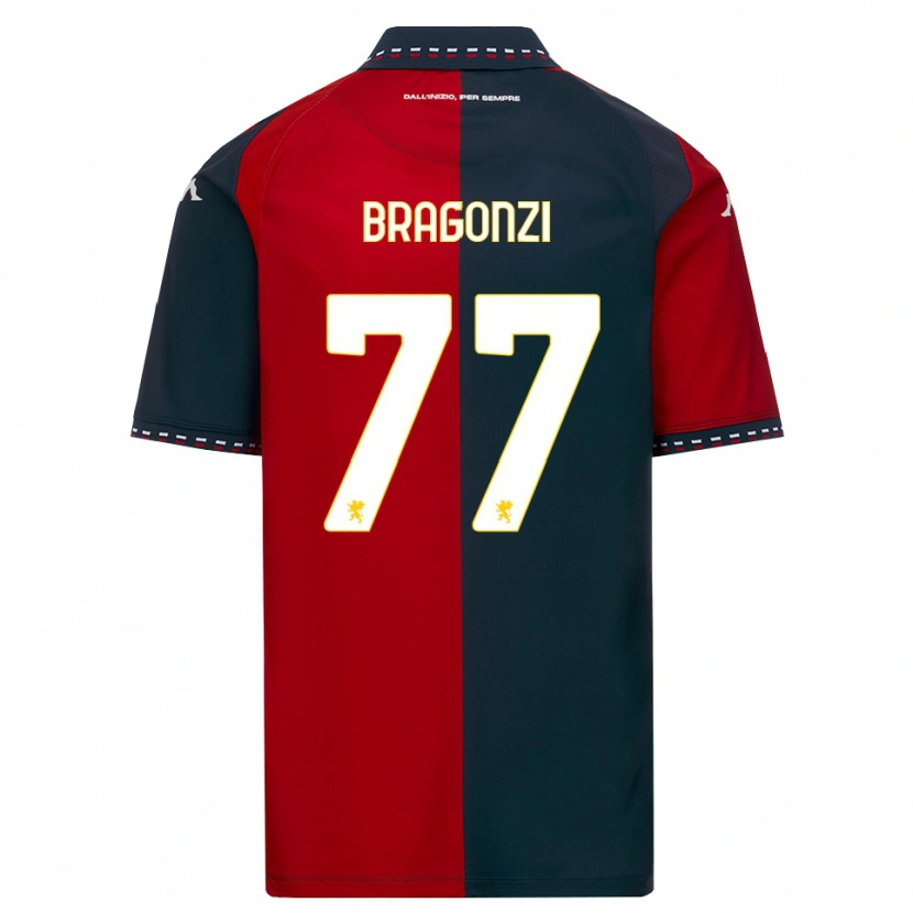 Danxen Herren Asia Bragonzi #77 Rot Schwarz Weiß Heimtrikot Trikot 2026/27 T-Shirt Schweiz