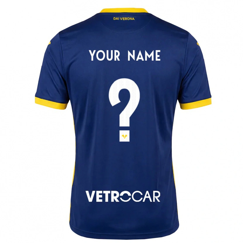 Danxen Herren Ihren Namen #0 Königsblau Gelb Weiß Heimtrikot Trikot 2026/27 T-Shirt Schweiz